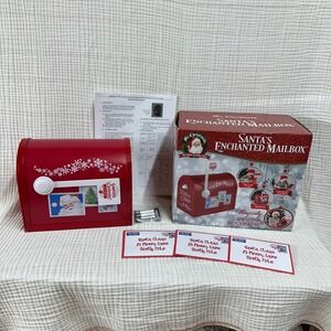 Mr. Christmas Santa's Enchanted Mailbox Magically Send Letters to The North Pole
